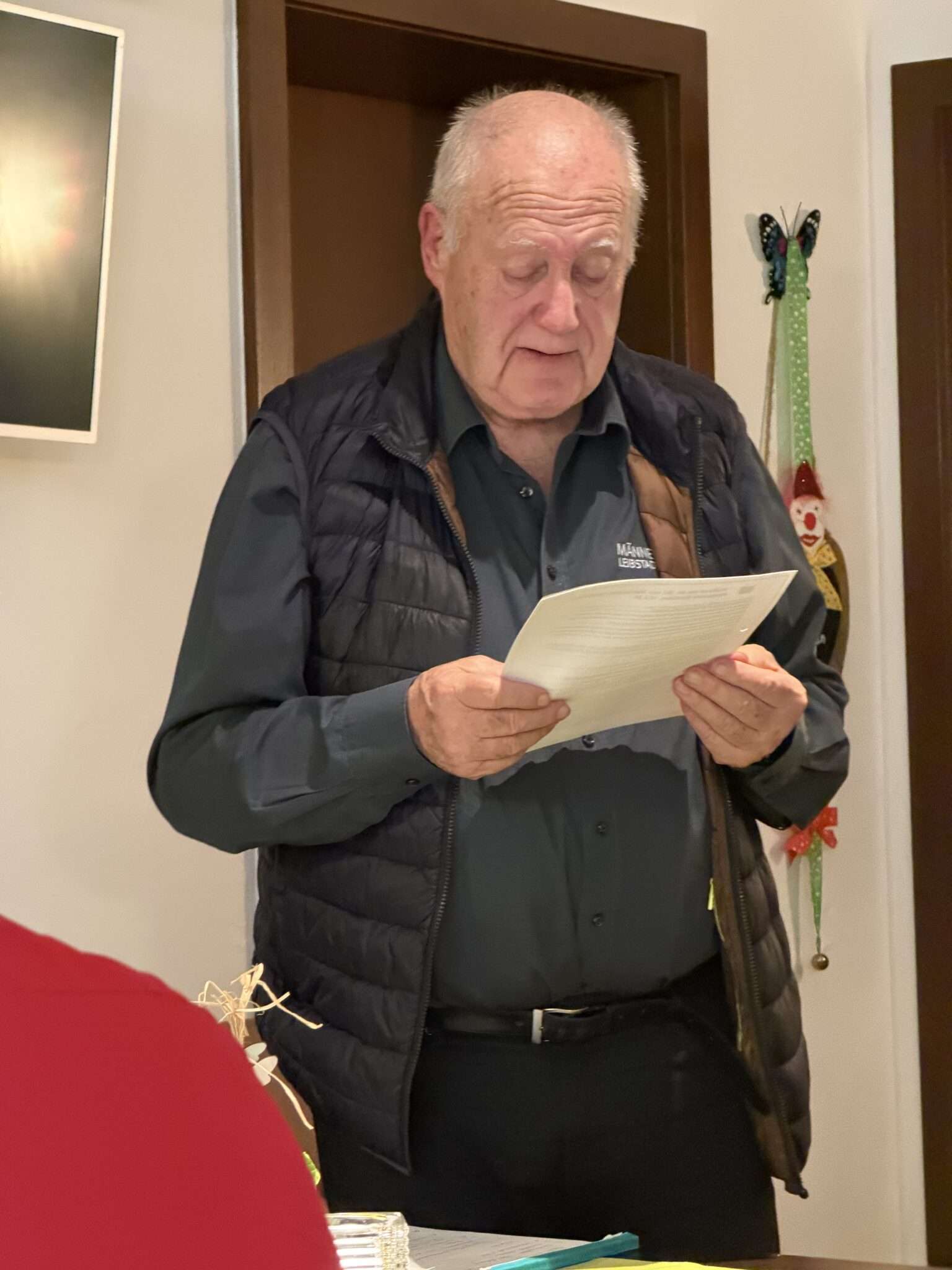 Präsident Rolf Gärtner